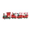 Cute Christmas   Rail Car Compartment Toy Christmas Decoration Ornament Children Gift Red