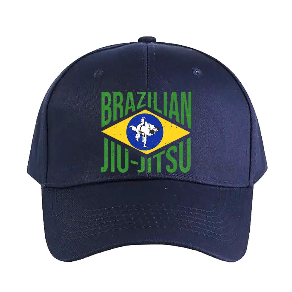 Brazilian JiuJitsu BJJ gift for martial arts lovers Caps Summer Adult Baseball Cap Adjustable with Curved Brim Duckbill Hat