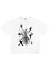 Graphic TShirts Printed 100 Cotton Short Sleeve Tee Tops Summer Korean Vintage Oversized Shadow Y2k Streetwear Unisexs Clothing