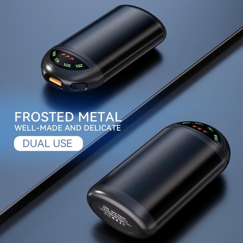 USB Hand Warmer with Flashlight - Portable Self-Heating Device