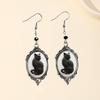 1 Pair, Simple and Elegant Cat-decorated Pendant, Women's Earrings Jewelry, Daily Party Gift