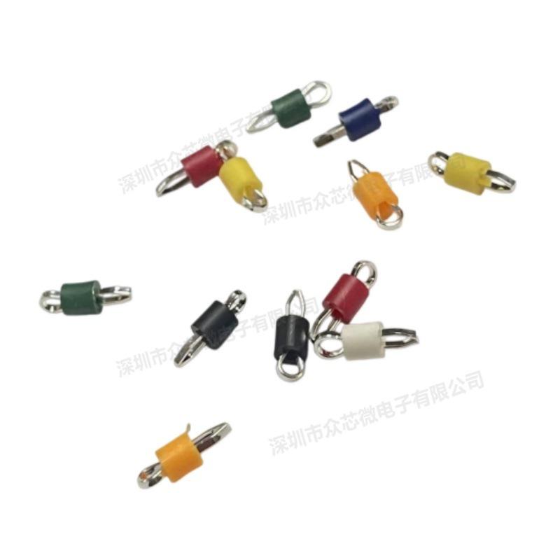 High-Temperature Nylon/Phosphor Bronze Silver-Plated PCB Circuit Test Pin/Ring