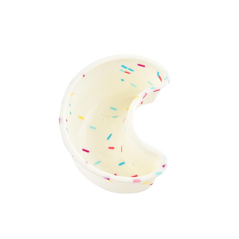 2pcs Colored Silicone Cake Cups High Temperature Resistant Muffin Mold for DIY Pudding & Cupcakes Baking