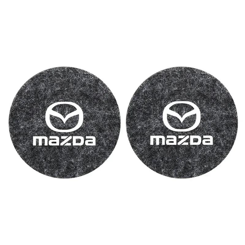 

2025 Горячий Автомобильный Подстаканник Держатель для Стакана Воды Бутылки Противоскользящий Коврик Коврик Высококачественный Коврик Для Mazda 3 6 Atenza Axela Demio CX3 CX5 MP