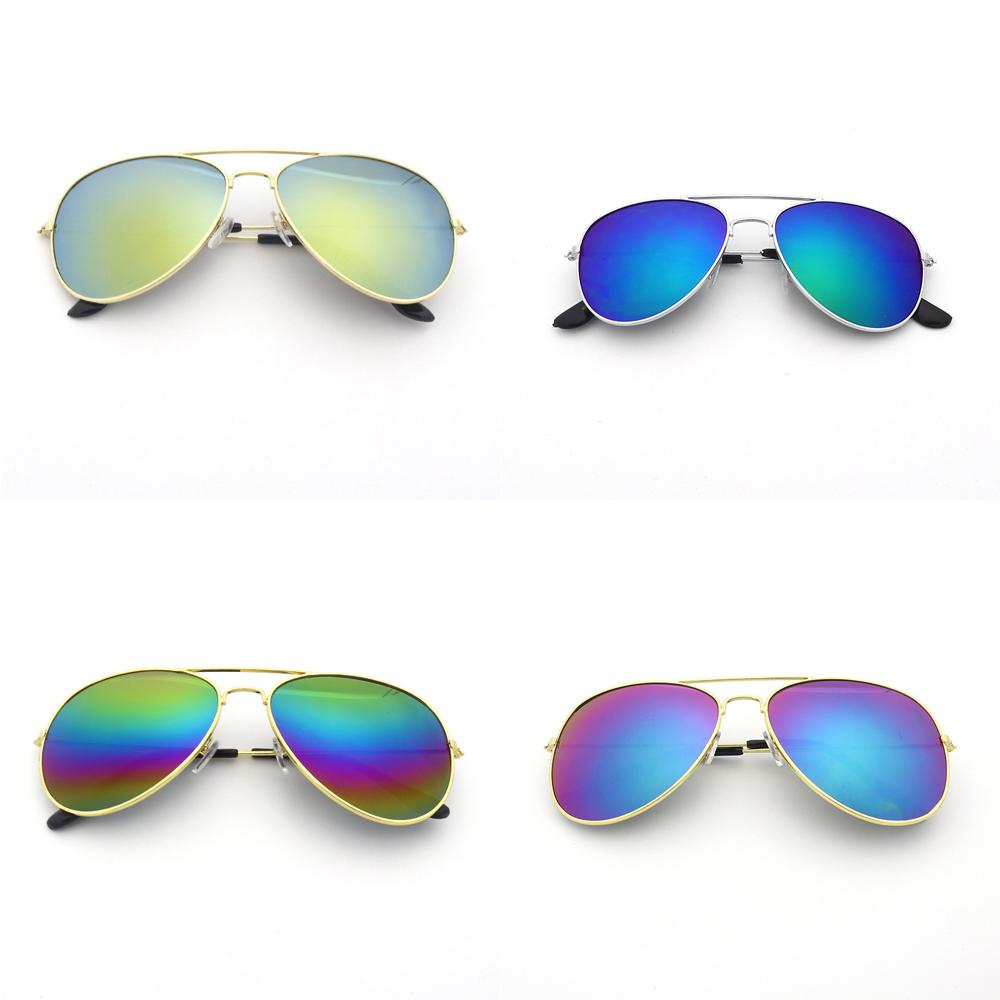 4 Pcs/set Unisex Rmm Brand Pilot Sunglasses Designer Men Women Vintage Outdoor Driving Sun Glasses for Female Male