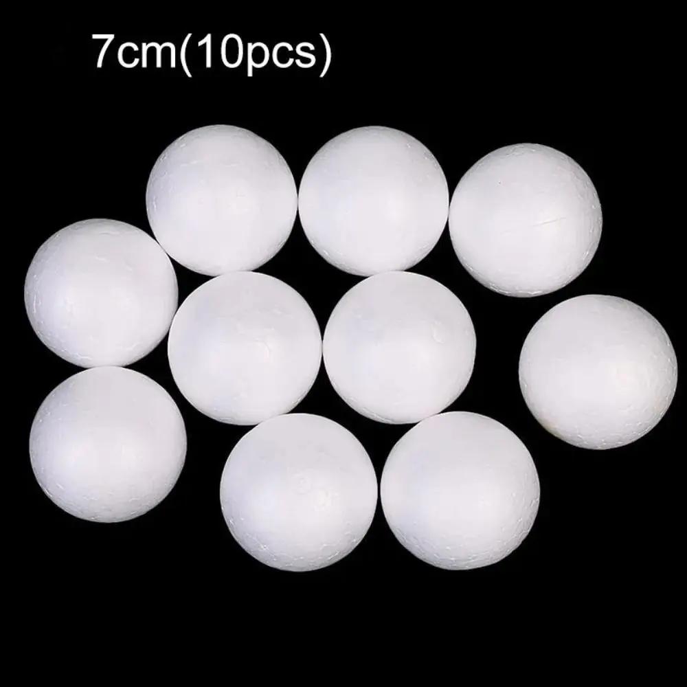 Materiali per il fai-da-te Palline di Schiuma Mini Palline di Polistirene Bianche Palline di Natale Ornamenti di Natale Rotondi Matrimonio