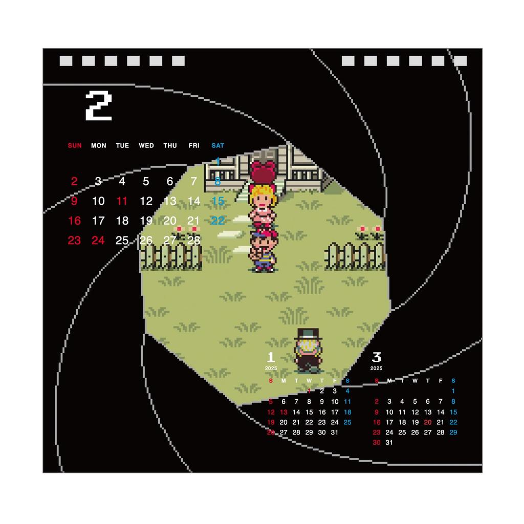 Hobonichi Whiteboard Calendar 2025 Desk (MOTHER)