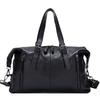 Cross-border new large-capacity travel bag, genuine leather fashion soft leather casual shoulder handbag, cowhide BD bag