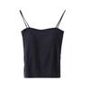 Modal Camisole with Built-in Pads, Versatile Seamless Tank Top, Anti-Exposure Lingerie for Students