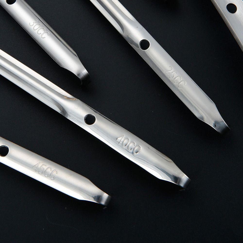 Stainless Steel Soup Ladle Long Handle Measuring Ladle Spoon Cooking Utensils Ramen Spoon  Home