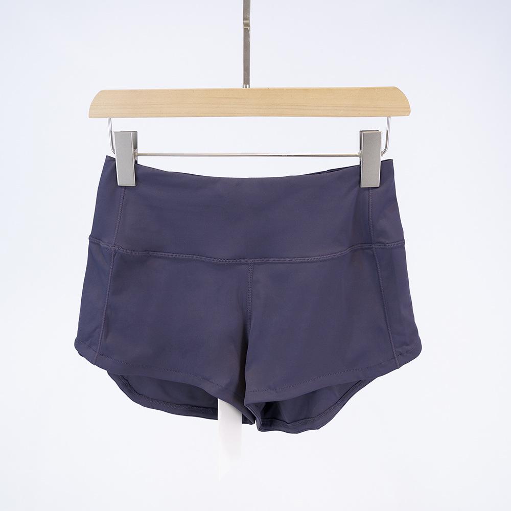 Kadın Yüksek Belli İpeksi Nefes Alabilen Yaz Yoga Şortu - Bol Geniş Paça 2,5 İnç Tasarım