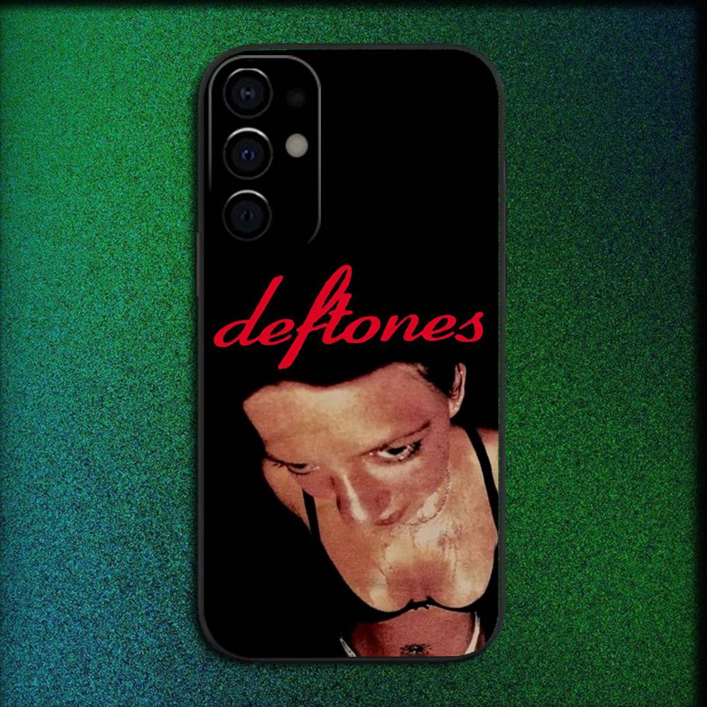 

Band D-Deftones Phone Case For Samsung S25,S24,S21,S22,S23,S30,Ultra,S20,Plus,Fe,Lite,Note,10,9,5G Black Cover Samsung S205G