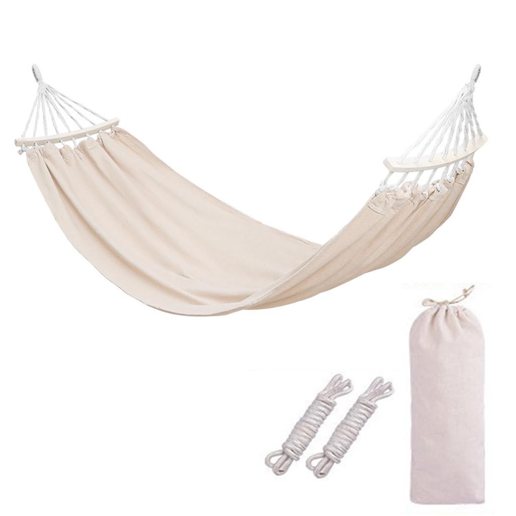 Extra with Storage Perfect for Outdoor and Hanging Type 2-Person Hammock, Anti-Tip, Spacious, Bag, Camping, Picnics, Activities, Parks, More.