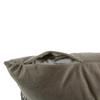 Les Trésors De Lily [Q4408] - Taupe Gray 'Charleston' Velvet Cushion - 40 Cm