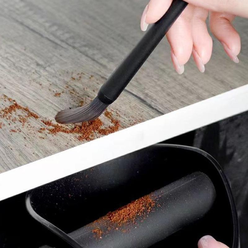 Coffee Grinder Cleaning Brush Coffee Powder Cleaning Brush Brewing Head Brush Set Barista Tools Coffee Bar Soft Bristle Brush