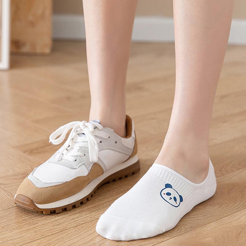 Spring Summer Women Fashion Cotton Cartoon Casual Comfortable Animal Pattern Socks Cute Funny Socks