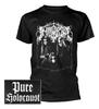 Unisex Shirt Cotton Oversize Large Size Immortal Pure Holocaust 2023 Black Metal Band Merch