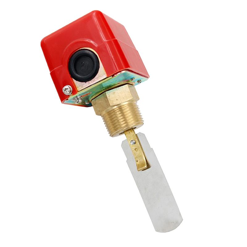 Red Stainless Steel Seal Flow Meter, Reliable Water Flow Sensor Switch Tool