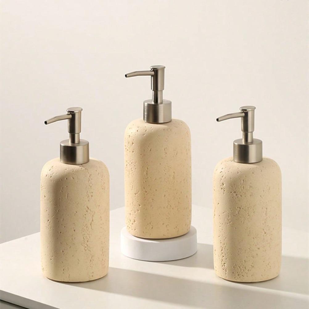 Minimalistischer Lotion Seifenspender Badezimmer Schreibtisch Flüssigseifenspender Händedesinfektionsmittel Spender Haus Badezimmer Zubehör