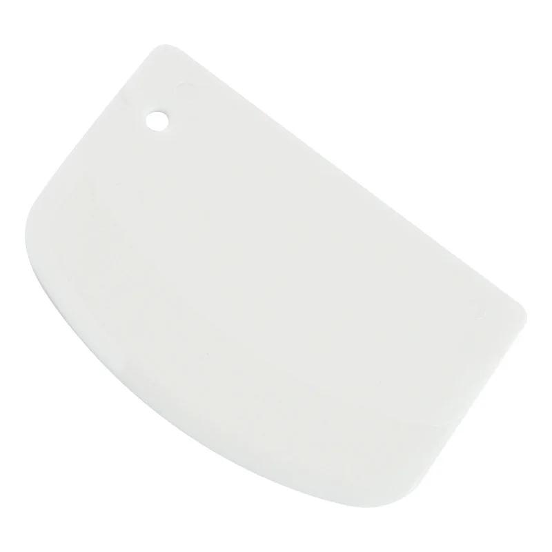 Plastic Scraper Cake Cream Scraper Flour Dough Cutting Knife Intestine Powder Scraper Kitchen DIY Tools Kitchen Baking Tools