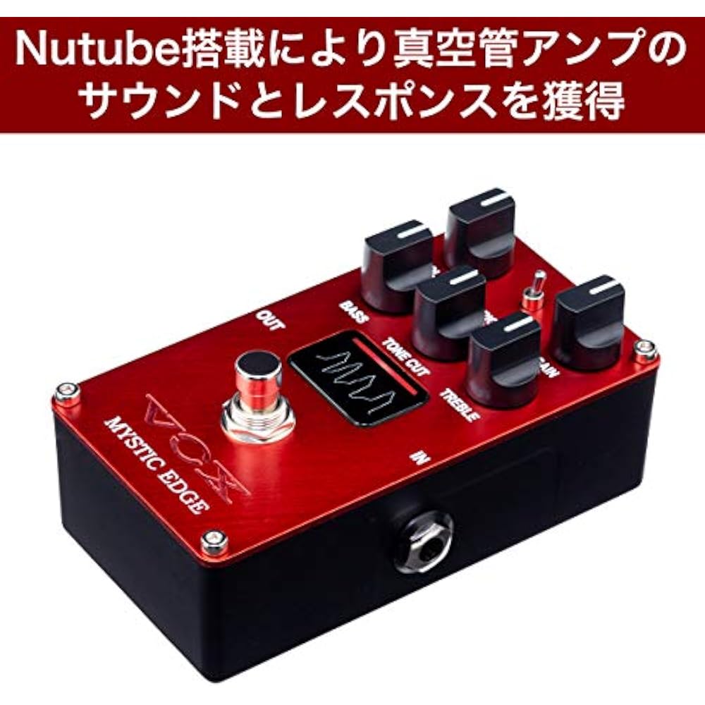 VOX Electric Guitar Compact Effector MYSTIC EDGE VE-ME Mystic Edge Vacuum Tube with Nutube VOX AC30