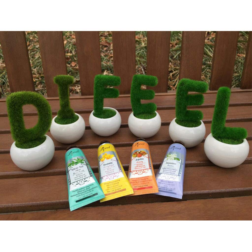 Difeel Family Set 54 Natural Hand Cream 40g x 5 pieces Rosewater New York Pomegranate, Lavender, Freesia, Rosemary,