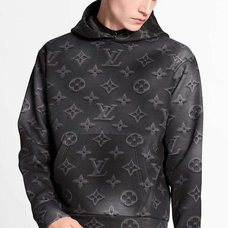 Louis Vuitton 2010s Monogram long-sleeve hoodie 1A8HDT