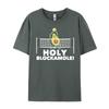 Holy Blockamole Volleyball Funny Sports Player Blocker Brand Clothing Women Tee Shirt Men