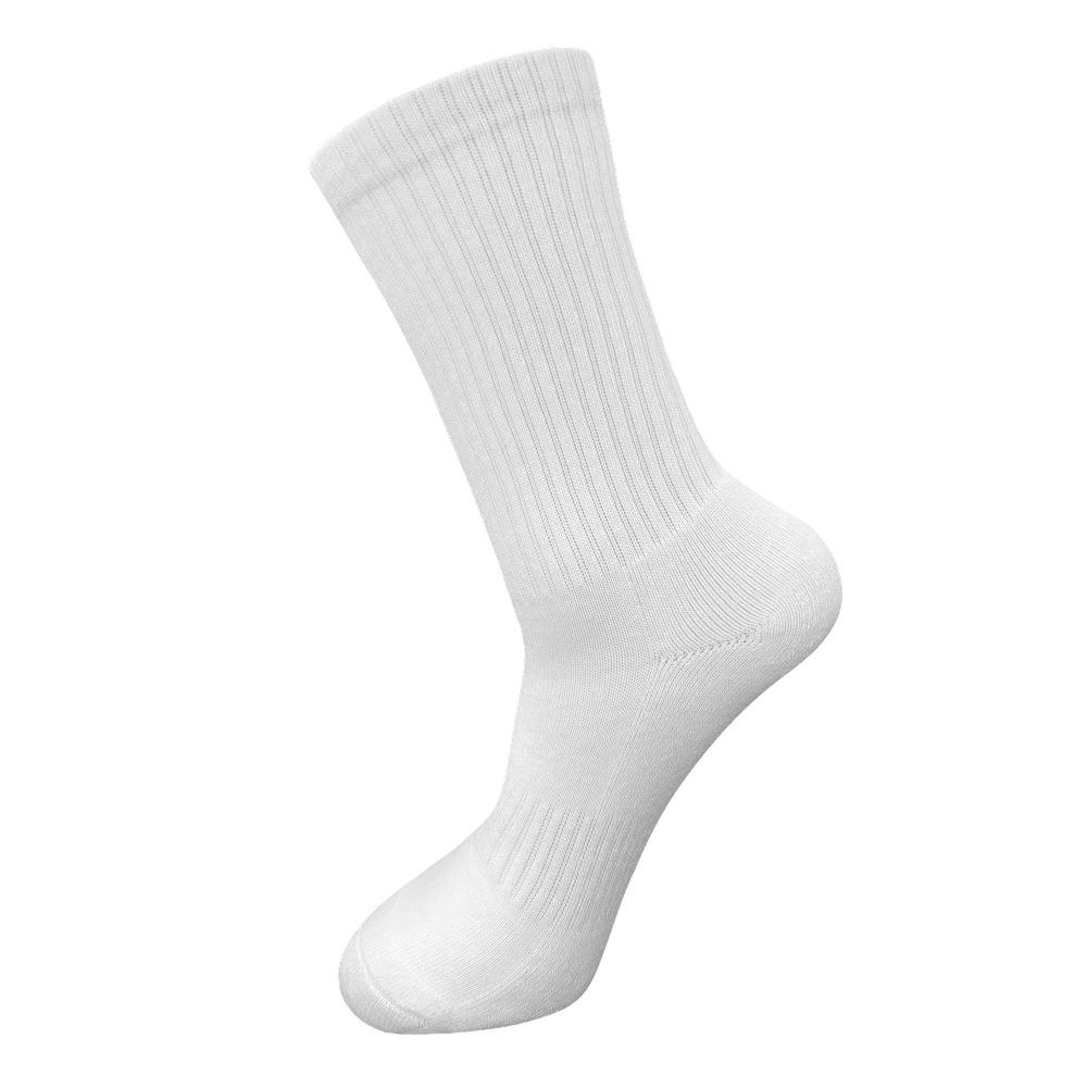 Unisex High Elastic Ribbed Slouch Socks - Warm, Thick Cotton Sports Socks