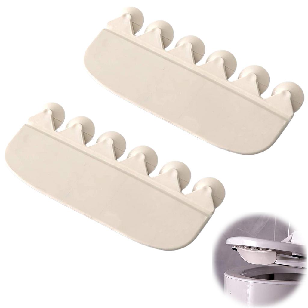 Toilet Seat Urine Guard Waterproof PVC Construction Easy Installation Bathroom Cleanliness