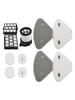 Cleansing Efficiency Boosters Essential Filter Replacements For For SharkVacuumCleanerModelsIP2550 & ModelIP2500