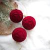 Christmas Tree Ornament Set: Nine Painted Macaron Candy Color Irregular Balls