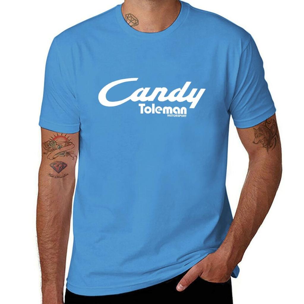 Candy Toleman Motorsport F1 80s retro T-Shirt vintage clothes cotton man t-shirts graphic t shirt vintage mens tall t shirts