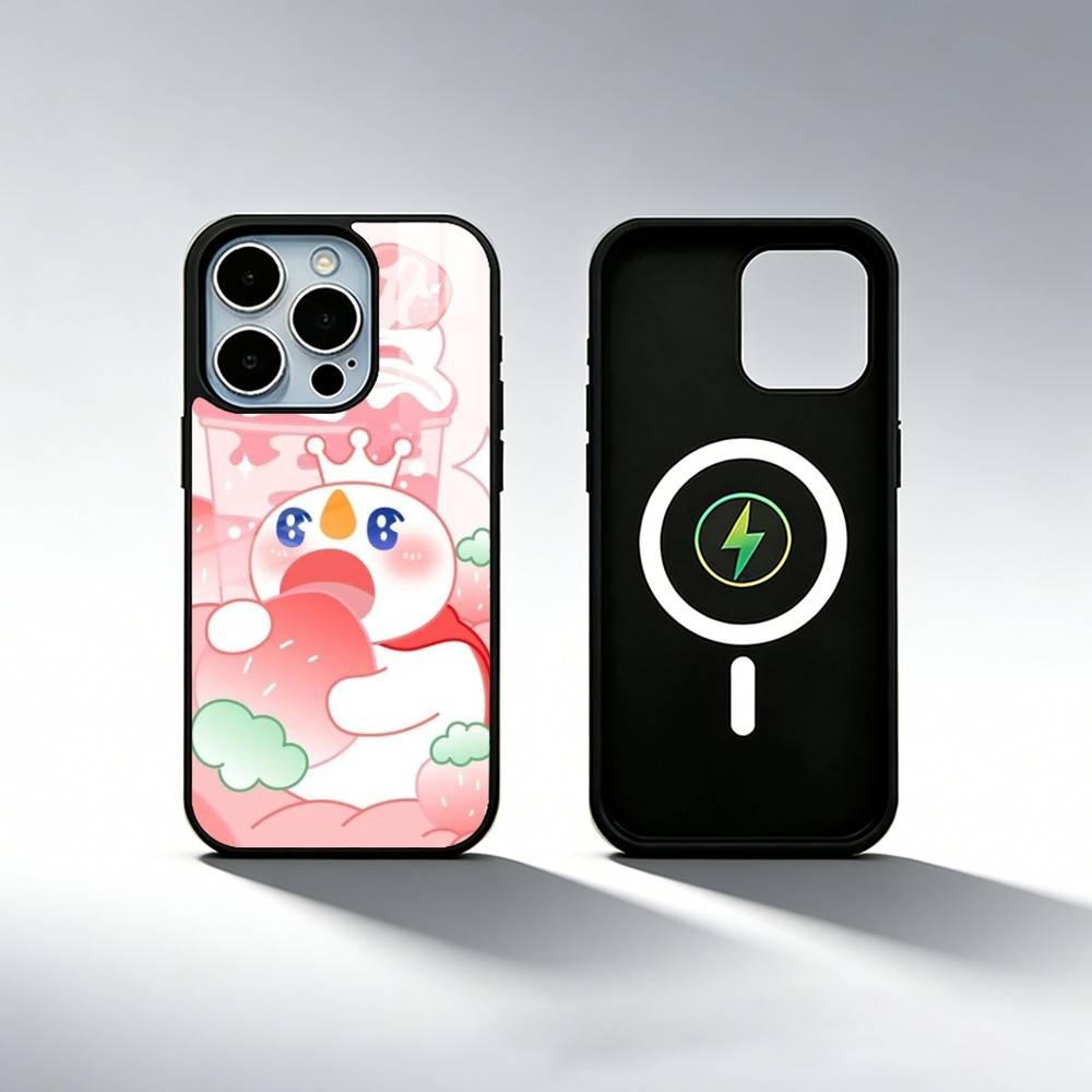 Mixue Bingcheng Phone Case For iPhone17,16,15,14,13,12,11 Plus,Pro Max Magnetic For Magsafe Wireless Charging