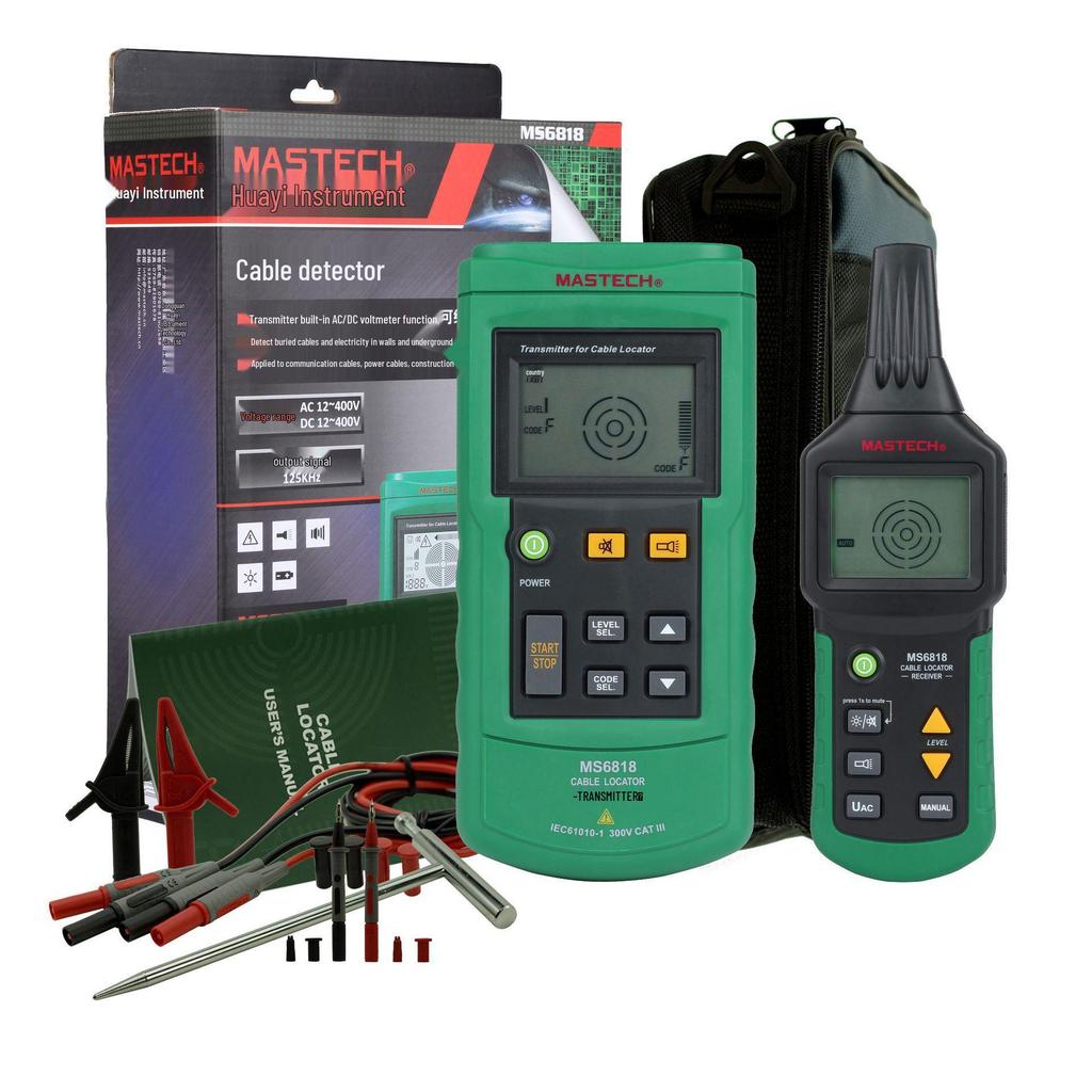 Mastech MS6818 Huayi Underground Cable Detector & Tracer