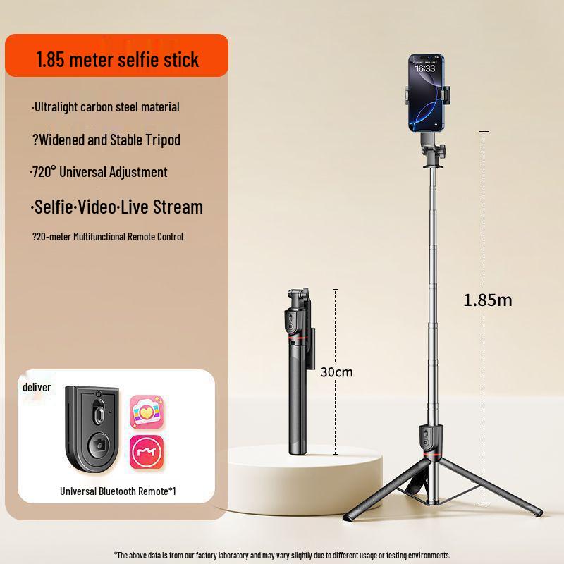 2025 Universal Selfie Stick Tripod with 360° Rotation and Anti-Shake for Phone Photography
