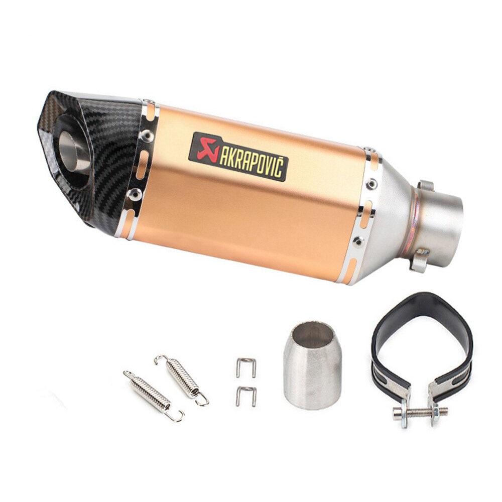 Modified Exhaust Pipe for Motorcycle/Scooter - Spring Breeze NINJA, Small Hexagonal/Round Tail Design