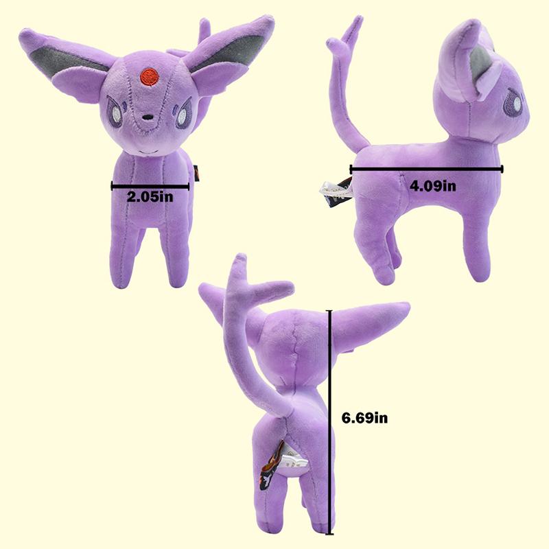 Pokemon Plush Vileplume Gloom Koffing Scizor Soft Stuffed Peluche Anime Plushie Sylveon Espeon Umbreon Kids Birthday Gift Toys