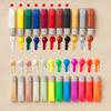 Pentel Fabric Fun Standard Fabric 8 Colors Paint, (FFPC1-8J)