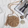 Summer Straw Bags for Women Handmade Tassel Beach Bags 2024 Raffia Rattan Woven Handbags Vacation Shoulder Crossbody Bags Clutch