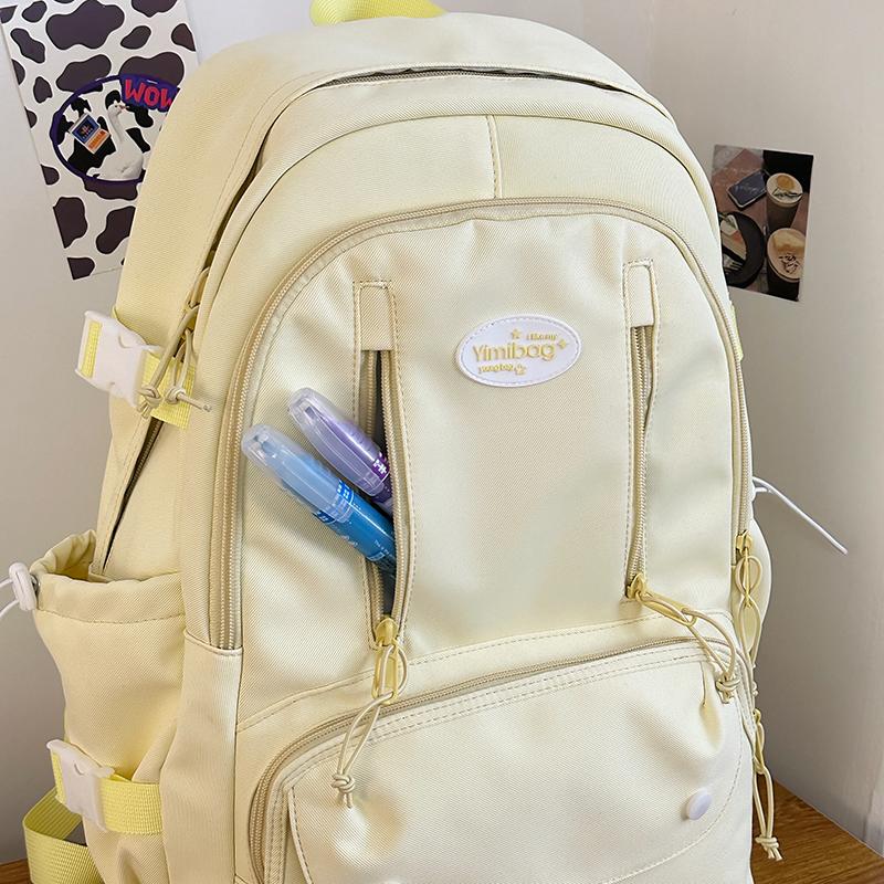 Tornister Plecak Damski Duża Pojemność Plecak Ucznia Gimnazjum Tornister Mała Gwiazdka