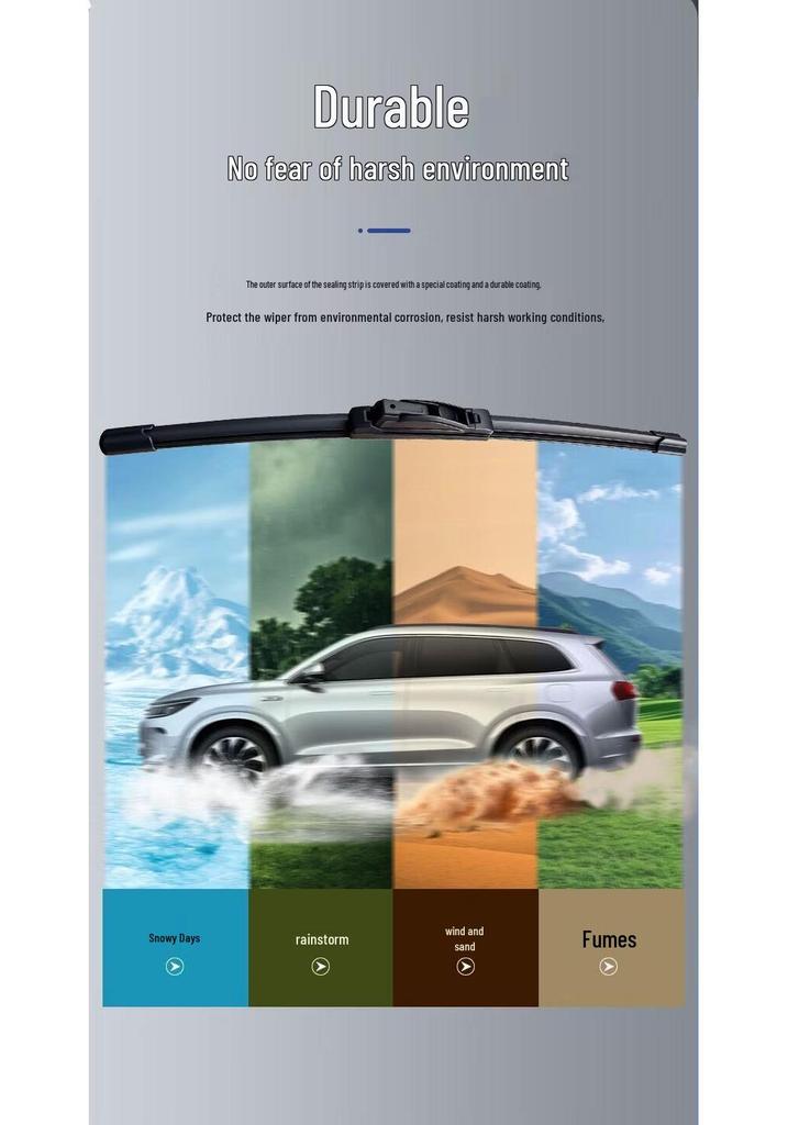 11th Layer Rubber Strip for Volvo XC60, S60, XC40, XC90, S90 Frameless Windshield Wiper Blades