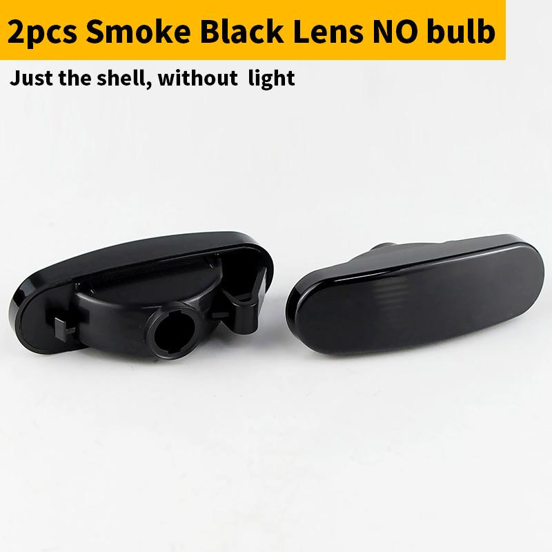Side Marker Turn Signal Light Housing Cover Lens For Peugeot Bipper Citroen Nemo 2008-2019 Lancia Musa 2005-2012 Car Accessories