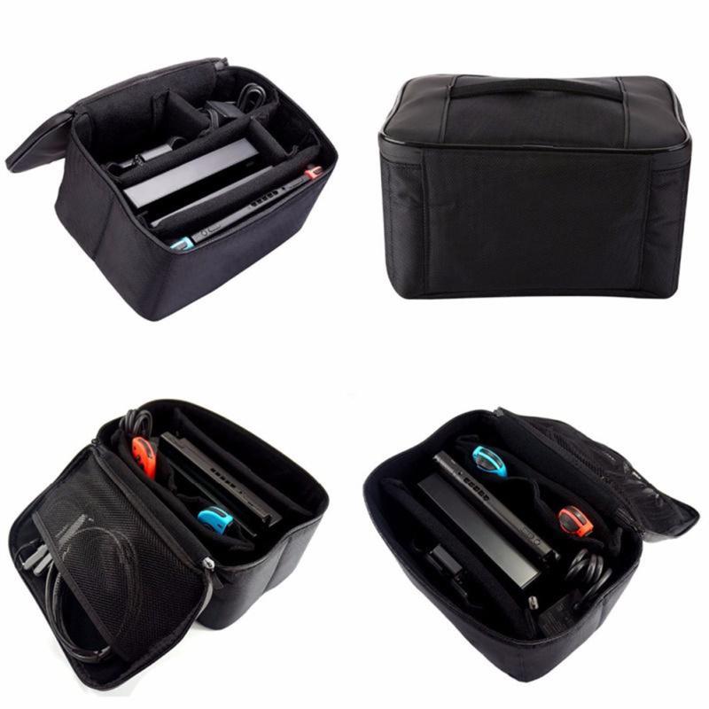 Bolsa de almacenamiento portátil de EVA, funda protectora de gran capacidad, bolsa de transporte compatible con Nintendo Switch