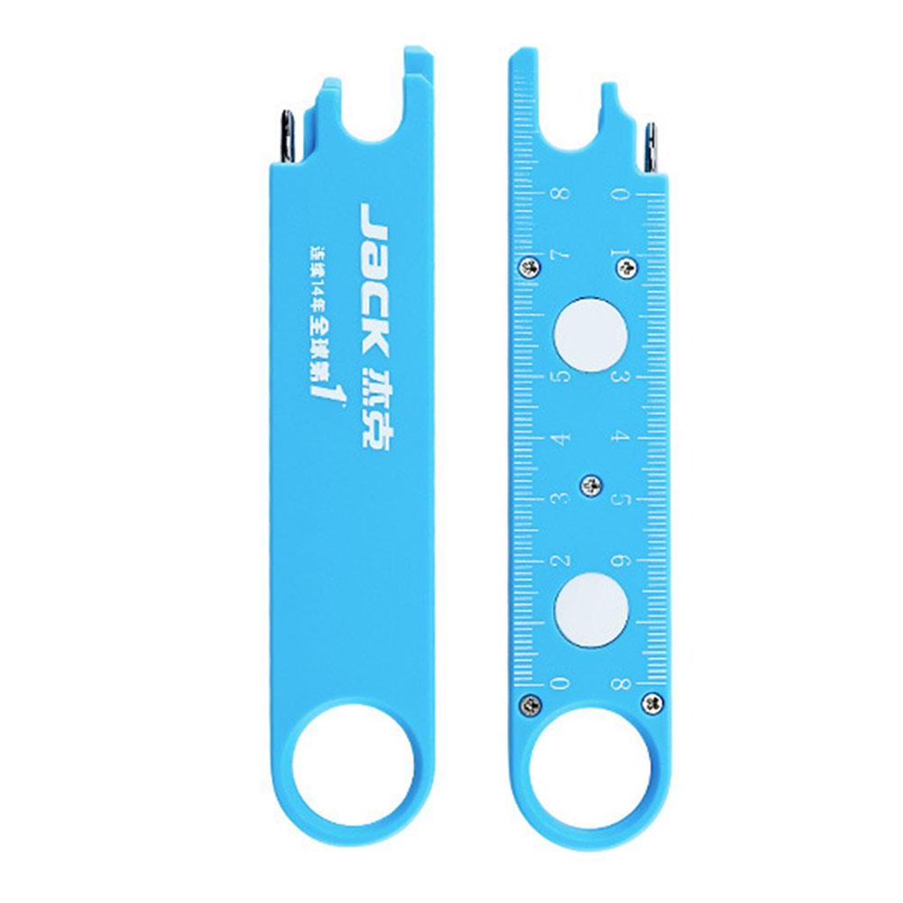 NEW 1-10Pcs JACK Anti-prick Sewing Needle Threader Magnetic Storage With Measuring Ruler Magnifying Glass Sewing Tool Kit