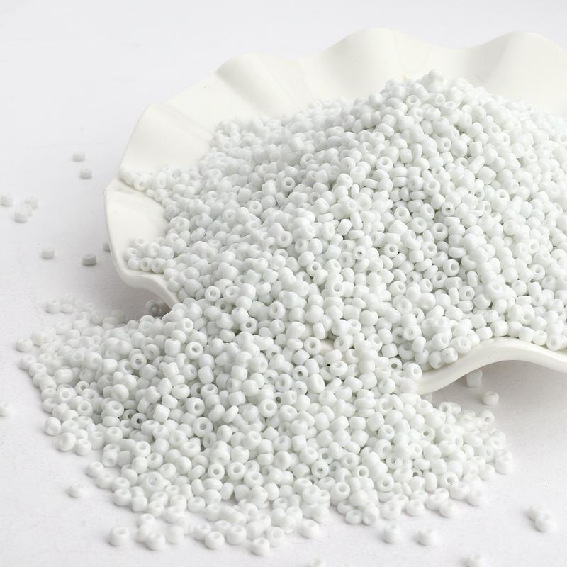 

100-500 шт. однотонные бусины-разделители из австрийского хрусталя круглые бусины для изготовления ювелирных изделий аксессуары «сделай сам» 2 3 4 мм 2mm 500Pcs белый