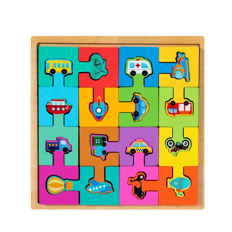 Children's Shape Matching Blocks: Enhancing Logic, Spatial Imagination, Observation & Focus