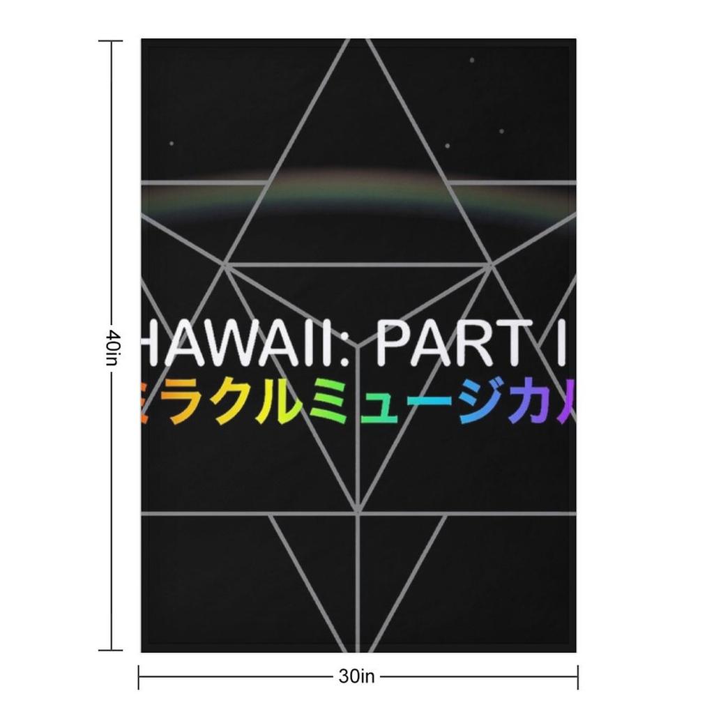 Hawaii: Part ii Throw Blanket Comforter halloween sofa bed manga Blankets