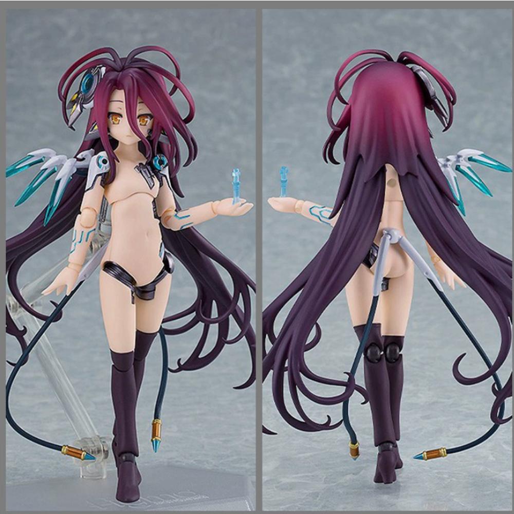 Figma 604 No Game No Life Zero Schwi Articulated PVC Action Figures Toys without box