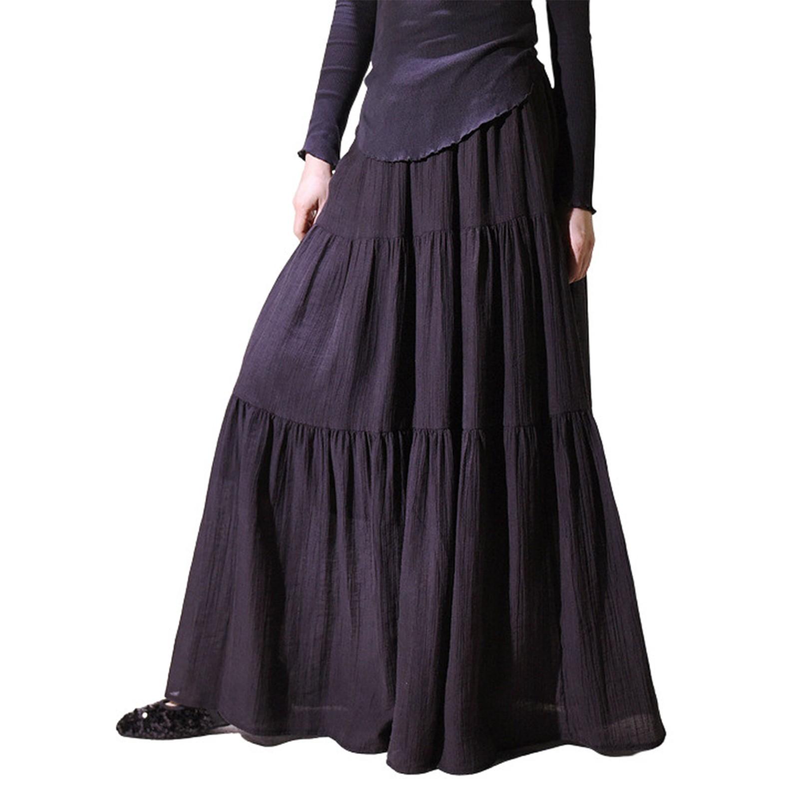 

Женская длинная юбка с большой подвеской Юбка-торт Юбка One Size чёрный